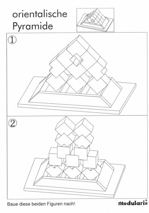 Orientalische Pyramide - Figuren 01 - 02 Orientalische Pyramide - Figuren 01 - 02