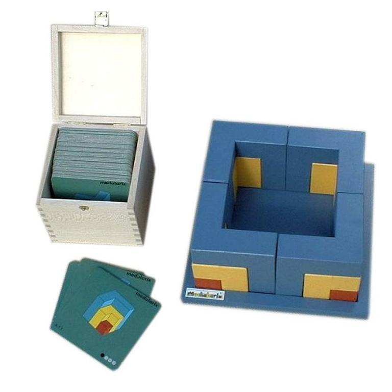 Modularix Tempel - mit Anleitungskarten in einer stabilen Box