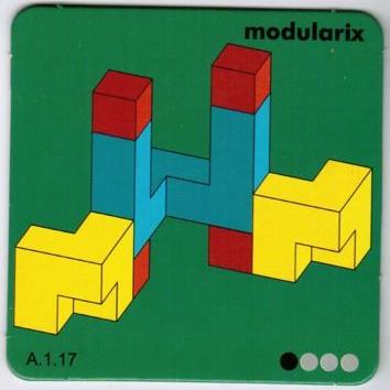 Modularix Tempel - Form 4 - Anleitungskarte für mögliche Bauformen