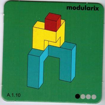 Modularix Tempel - Form 3 - Anleitungskarte für mögliche Bauformen