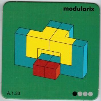 Modularix Tempel - Form 1 - Anleitungskarte für mögliche Bauformen