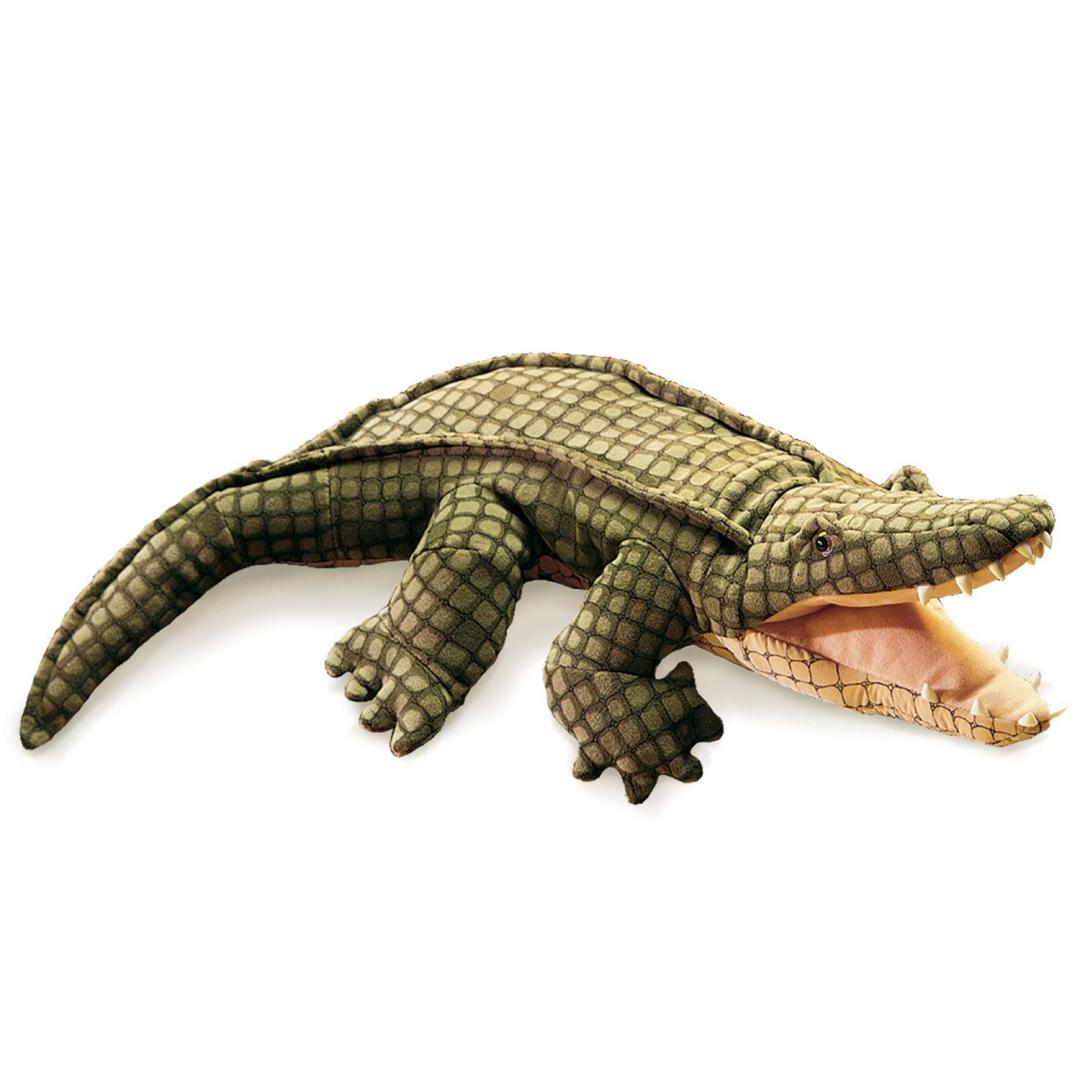 Alligator Handpuppe Folkmanis