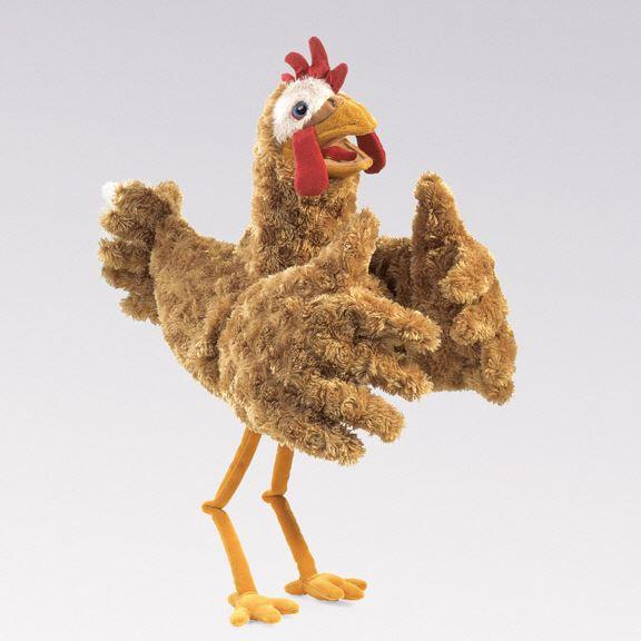 Handpuppe - original Folkmanis - Huhn