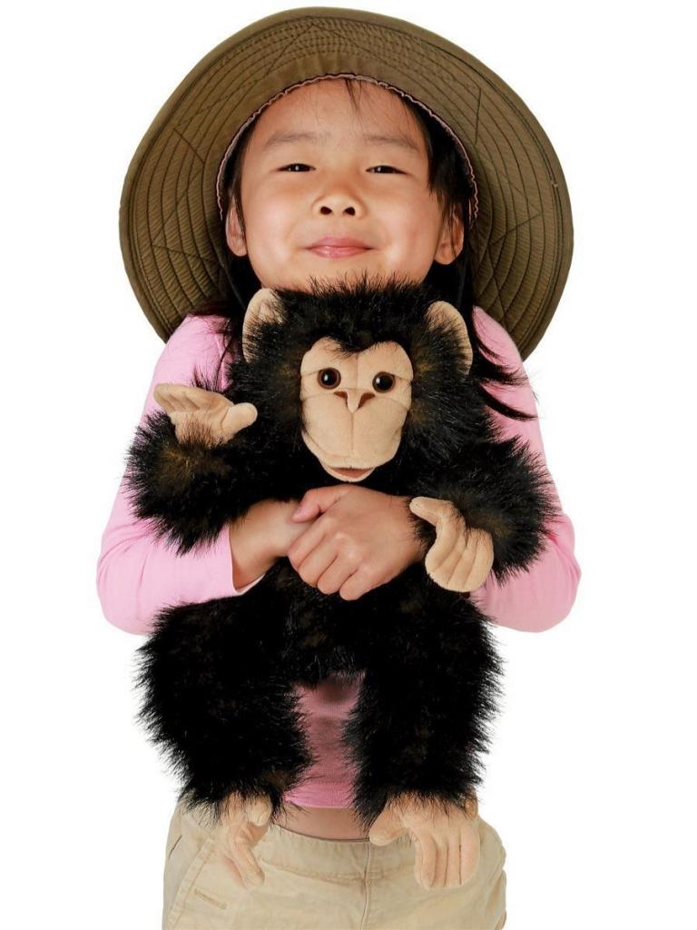 Tier-Handpuppe von Folkmanis - Schimpanse
