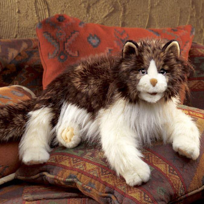 Tier-Handpuppe von Folkmanis - Katze