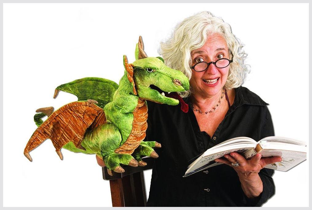 Folkmanis Handpuppen Drachen - Die pädagogisch wertvollen und sehr robusten Tier-Handpuppen original Folkmanis sind bei den Kindern sehr beliebt. Handpuppen - original Folkmanis - Drachen