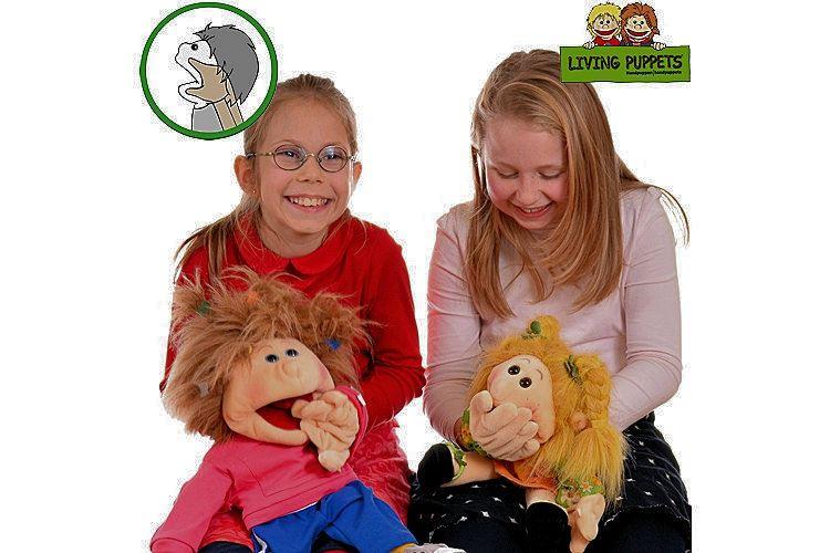 Living Puppets Handpuppen - Klappmaulprinzip - die menschlichen Handpuppen mit dem "Klappmaulprinzip" werden gerne in Kitas, Schulen und therapeutischen Einrichtungen eingesetzt - aber auch privat. Living Puppets Handpuppen - Therapie-Handpuppen mit Klappmaulprinzip