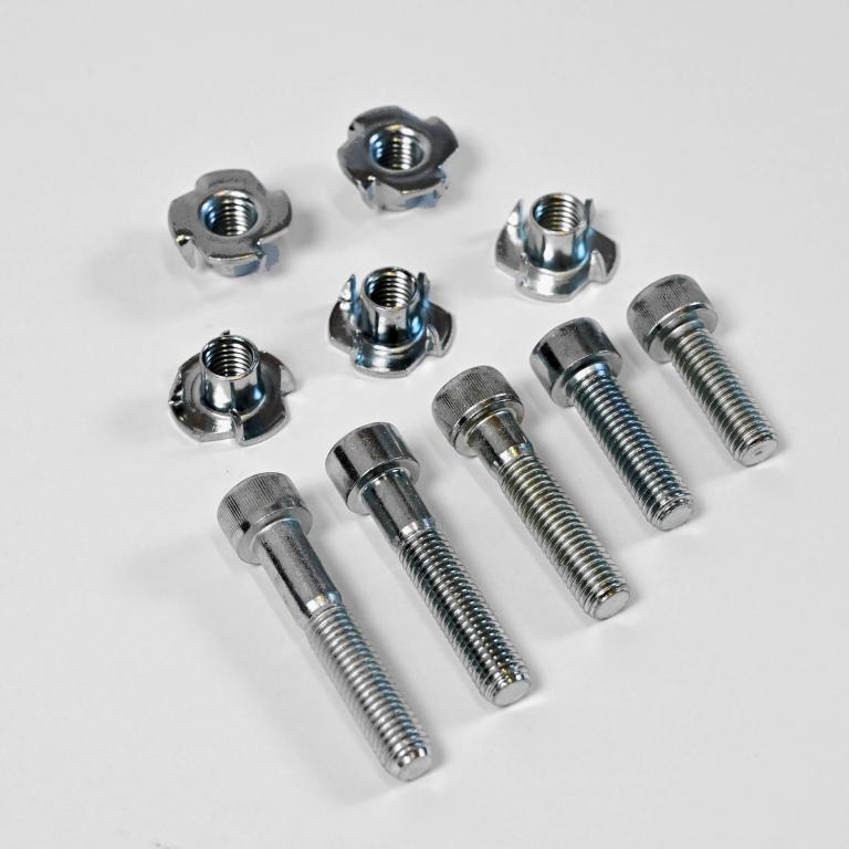 Klettergriffe-Befestigung - Holz