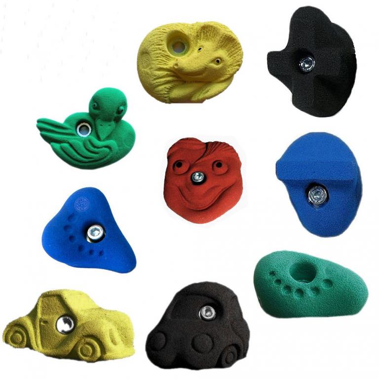 Klettergriffe-Sets - produziert in Deutschland