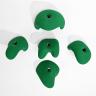 Henkel-Klettergriffe-Horn-Set-grün - ergonomisch geformte Griffe, die man gut greifen kann