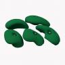 Henkel-Klettergriffe-Kreu-grün - ergonomisch geformte Griffe, die man gut greifen kann