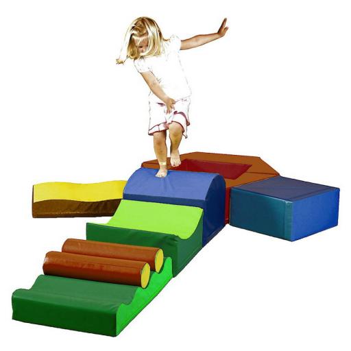 Bausteinsatz MEDI 9-er - Motorik-Bausteine für Kinder ab 2 Jahren