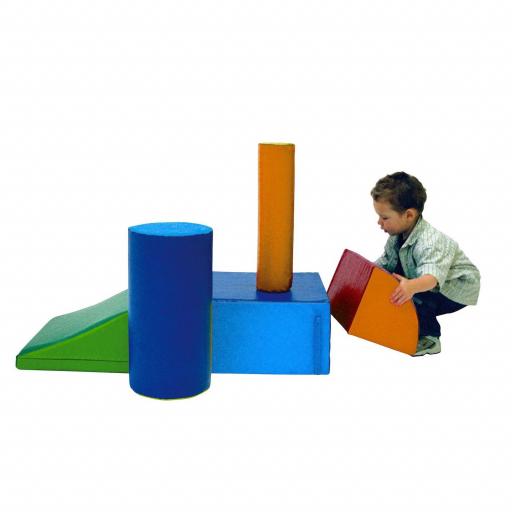 Baumodul MEDI 5-teilig - Bausteinsatz für Kinder ab 2 Jahren