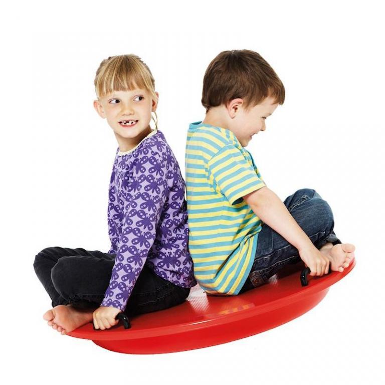 Balancing Board - GONGE - aus hochwertigem stabilen Kunststoff in rot
