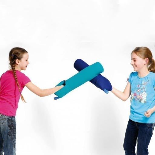 Bataca Necesso Schläger - Schaumstoffrollen mit eingearbeitetem Griff und Handschutz