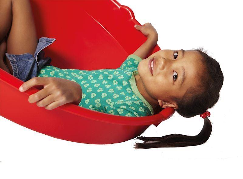 Spielkreisel - Kullerkreisel - Die erhöhte Kante verhindert, dass die Kinder sich die Finger unter dem Kreisel einklemmen und schützt die Köpfe und Hände gegen Verletzungen. Spielkreisel - Kullerkreisel - mit erhöhter Kante