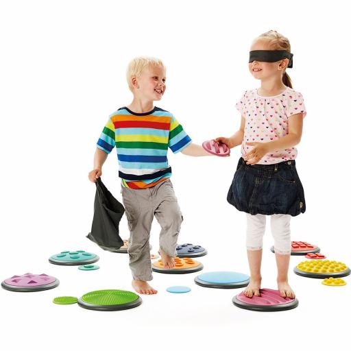 Taktile Scheiben - original GONGE - fördert den Tastsinn an Händen und Füßen