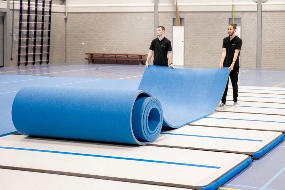Competition-Floor - Aufbau