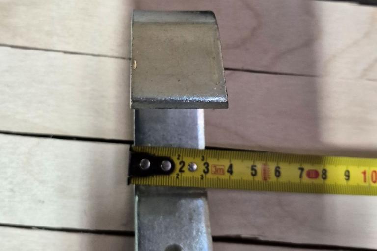 Einhängehaken Maße - Breite