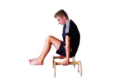 Parallettes Anfänger-Übung 2 - mit Handstandklötze/Liegestützgriffe