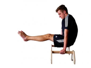 Parallettes Anfänger-Übung 1 - mit Handstandklötze/Liegestützgriffe