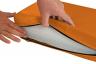 Prallschutzmatte-Sprossenwand-Kern-orange - der Kern dieser Matte ist ein fester PE-Schaum mit optimalen Dämpfungseigenschaften
