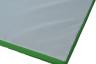 Prallschutzmatte-Sprossenwand-Unterseite-grün - robuster Turnmattenstoff - Antirutschmaterial - Phtalatfrei