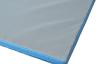 Prallschutzmatte-Sprossenwand-Unterseite-hellblau - robuster Turnmattenstoff - Antirutschmaterial - Phtalatfrei