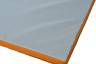 Prallschutzmatte-Sprossenwand-Unterseite-orange - robuster Turnmattenstoff - Antirutschmaterial - Phtalatfrei