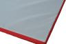 Prallschutzmatte-Sprossenwand-Unterseite-rot - robuster Turnmattenstoff - Antirutschmaterial - Phtalatfrei