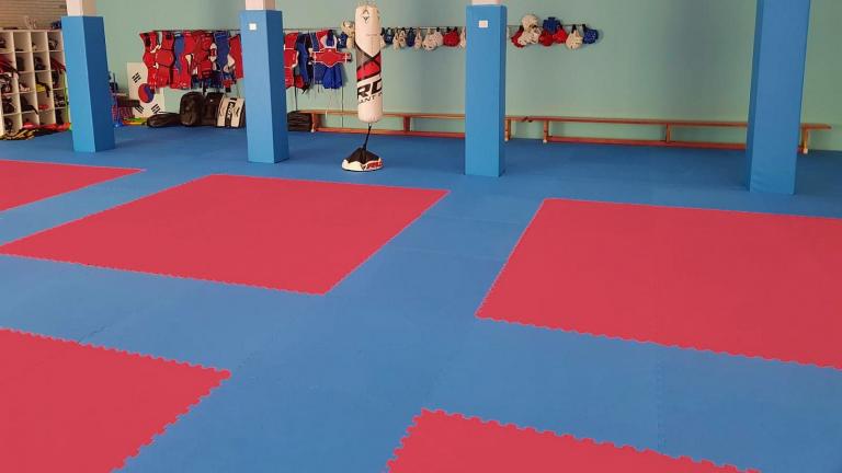 Puzzlematte - Steckmatte mit Rundumverzahnung - große Fläche