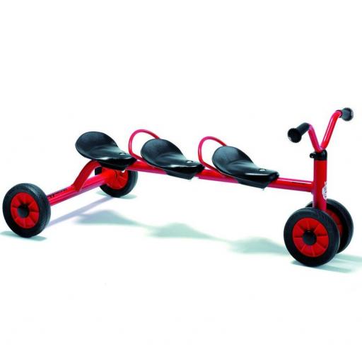 Mini Rutschdreirad für drei Kinder - Serie MINI Winther Viking (1-4 Jahre)