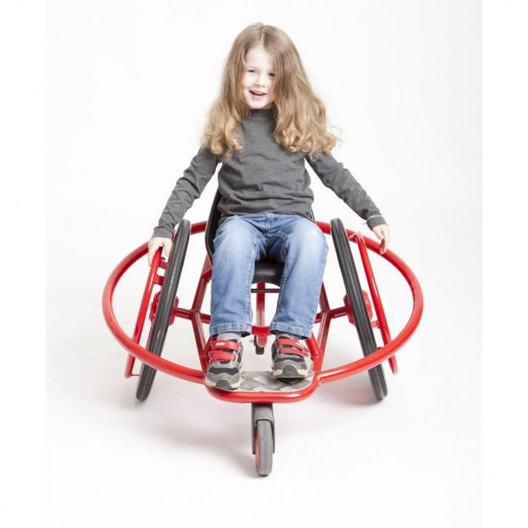 WheelyRider in Aktion von Winther Viking Institutionsfahrzeug in hoher Qualität