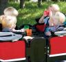 Winther Turtle Kinderbus de Lux - mit Tisch