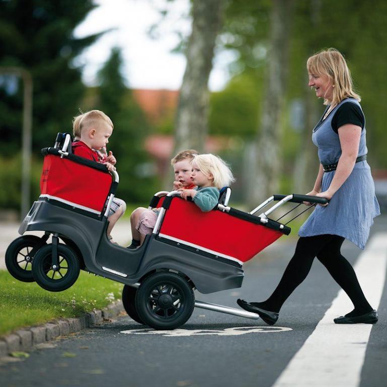 Winther Turtle Kinderbus mit Fußschiene