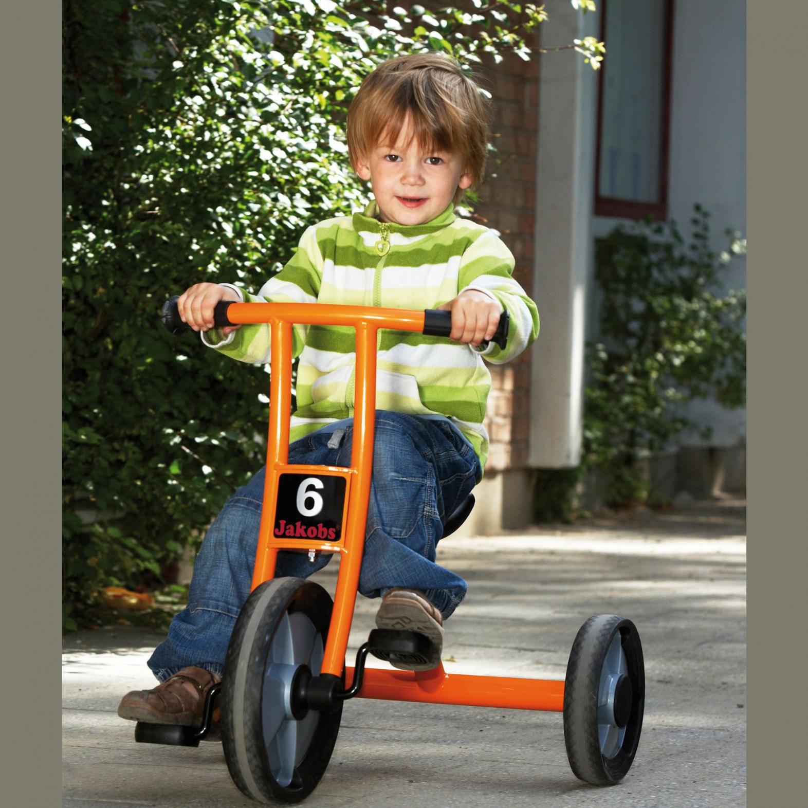 Dreirad klein - Jakobs - entspricht allen Sicherheitsanforderungen und Standards