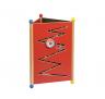 Wandelement Tower - rote Seite - 3 Elemente aus kratzfestem MDF-Holz